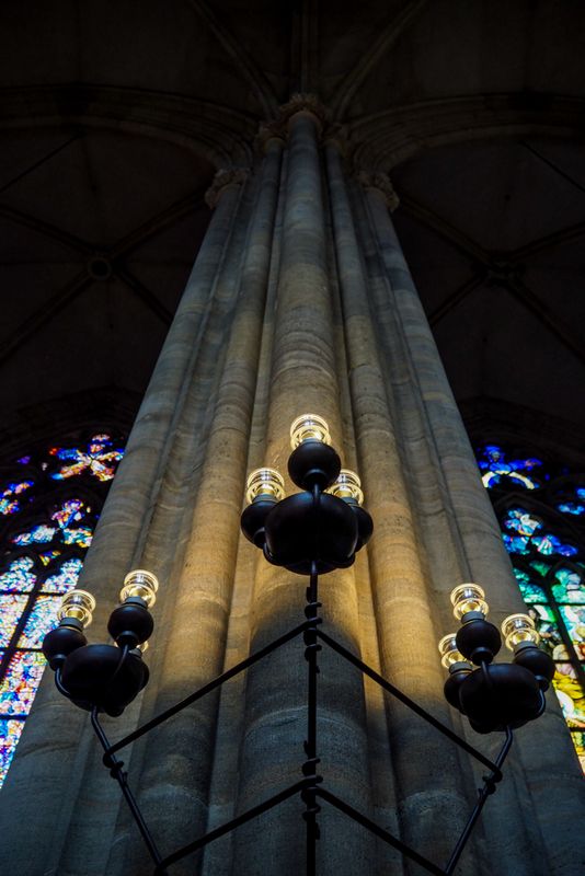 Towering Pillars to the Saints, St Vitus Cathedral, Prague, Czechia