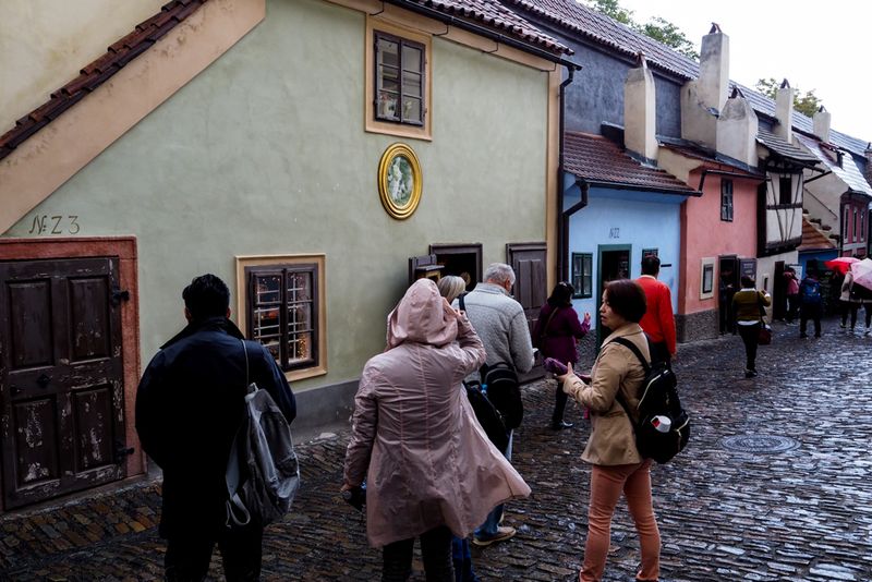Colours on the Golden Lane, Prague, Czechia