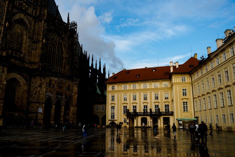 The Dark and the Light, Prague Old Town, Czechia