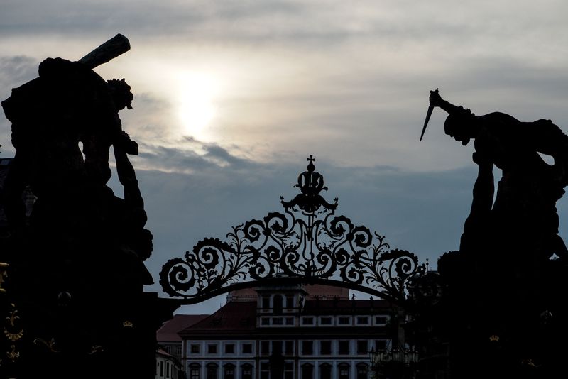 They Also Have Guards Here At The Entrance to the Castle, Prague, Czechia