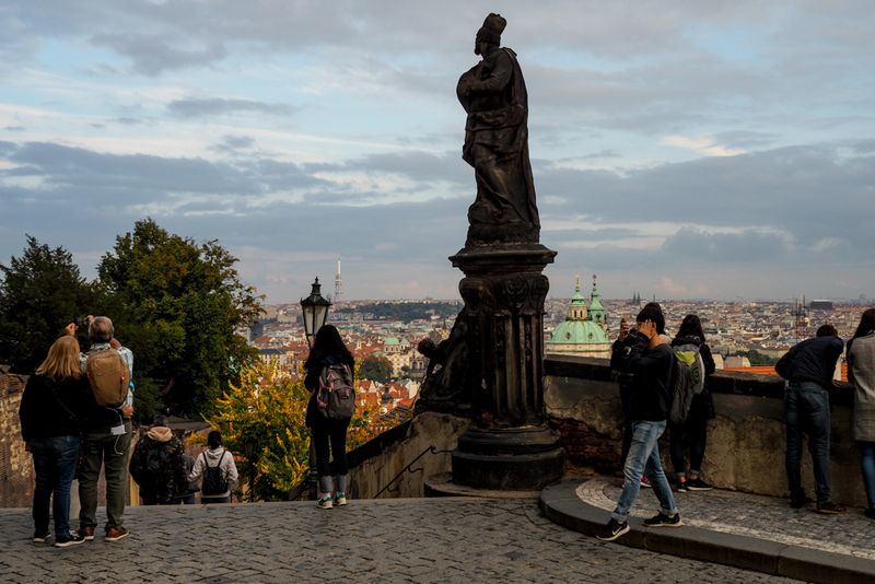 A Viewpoint High Above The City, Prague, Czechia