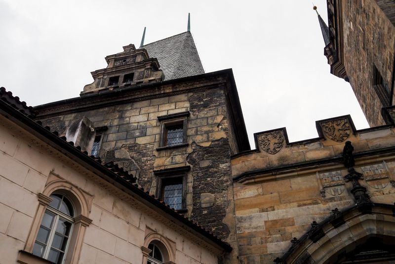 Textures in Old Buildings, Prague, Czechia