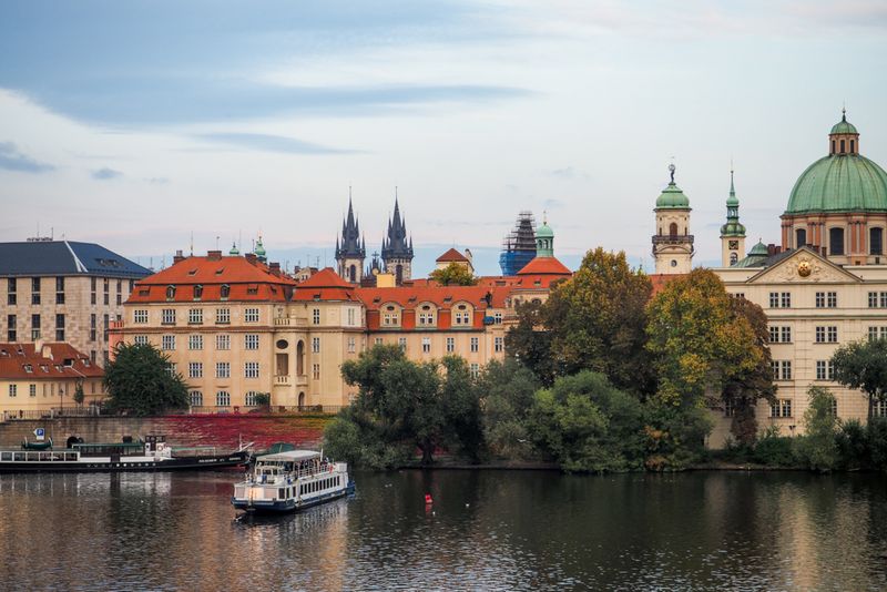 Over the River Vltava, Prague, Czechia