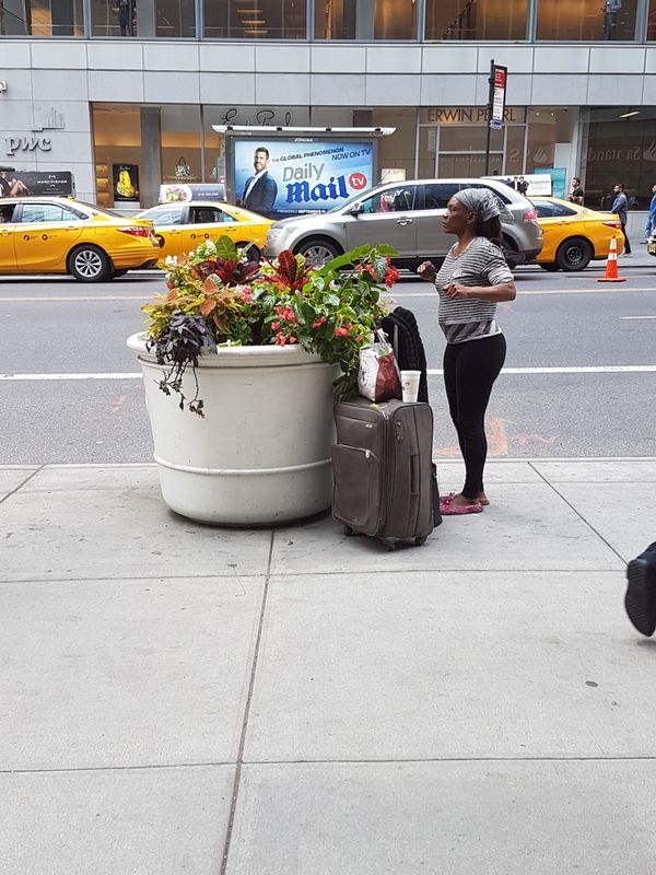 Manhattan Street Scene, New York City, USA