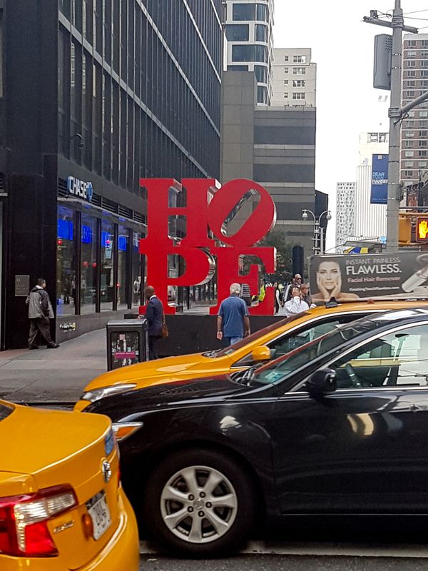 Also HOPE, New York City, USA