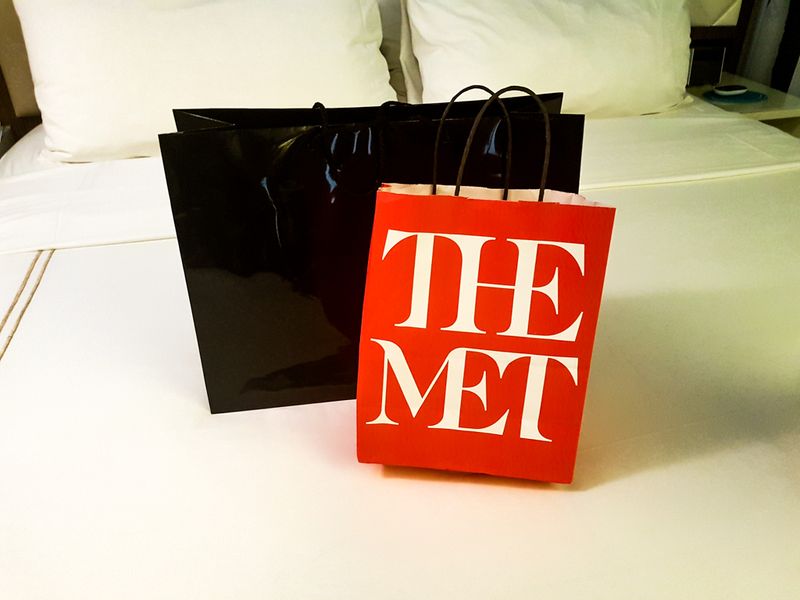 The Met and Shopping, New York City, USA