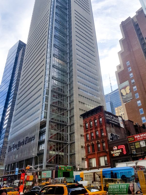 Tower of the New York Times, New York City, USA