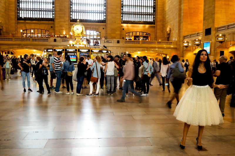 Lost in a Concourse, Grand Central Station, New York City, USA
