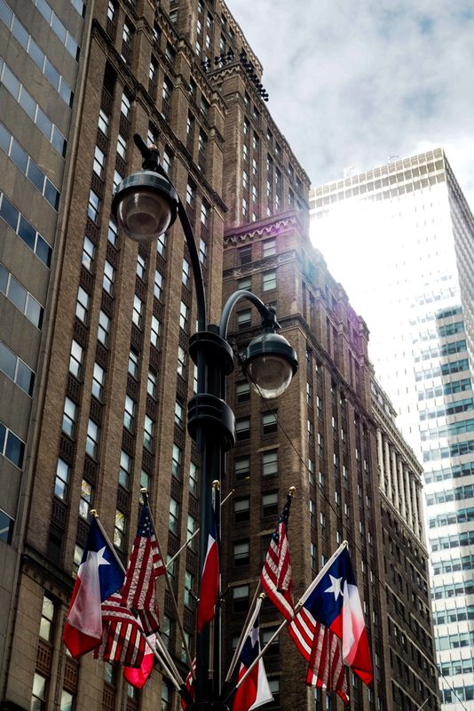 Red White Blue and Windows, New York City, USA