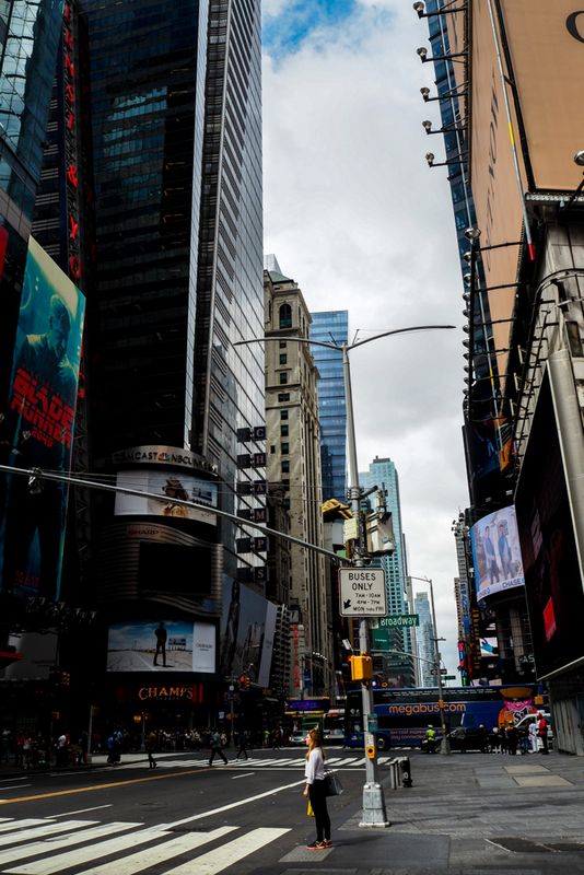 Crossing the Metropolis, New York City, USA