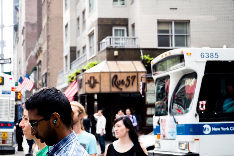 Rue 57 in New York, New York City, USA