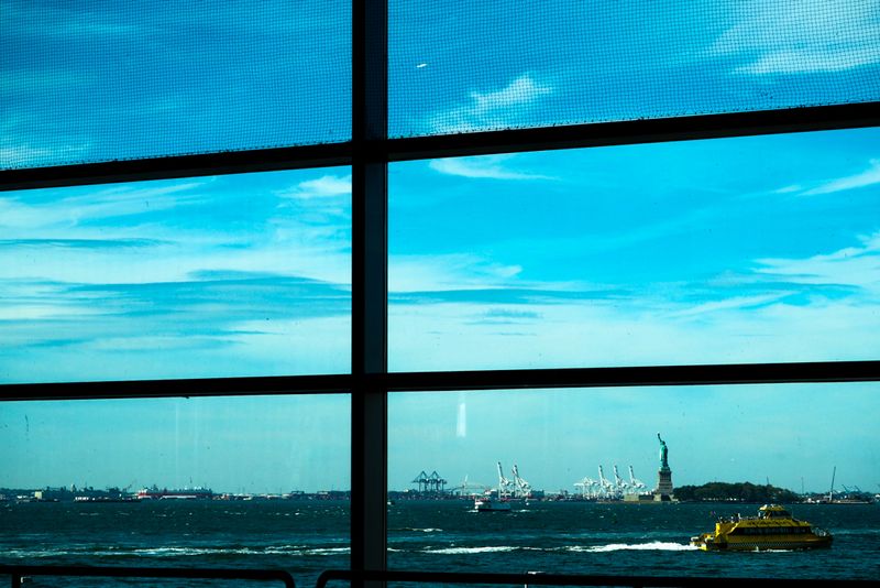 Waiting for the Boat, Staten Island, New York, USA
