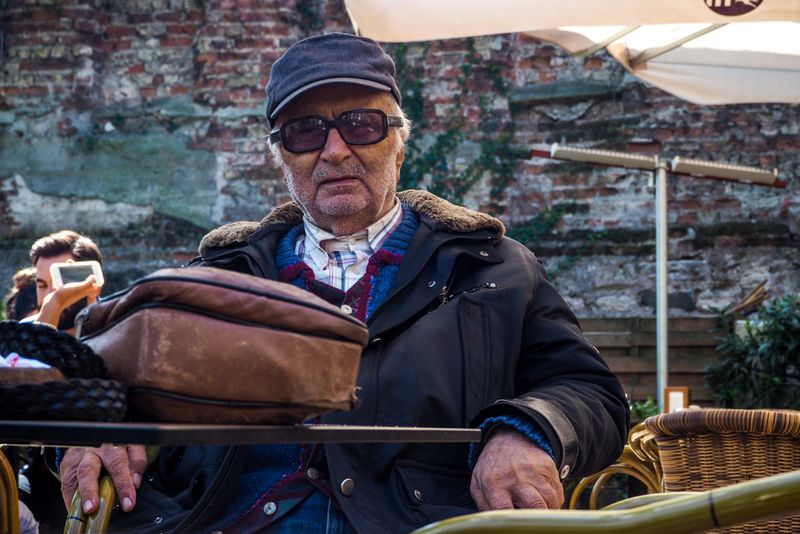 Portrait in a Cafe, Istanbul, Turkey