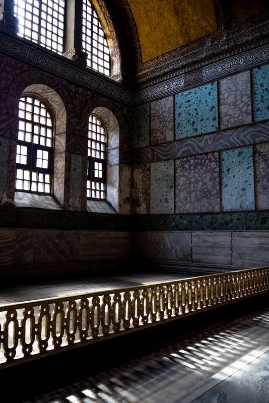 The Patterns the Light Makes, Hagia Sophia, Istanbul, Turkey