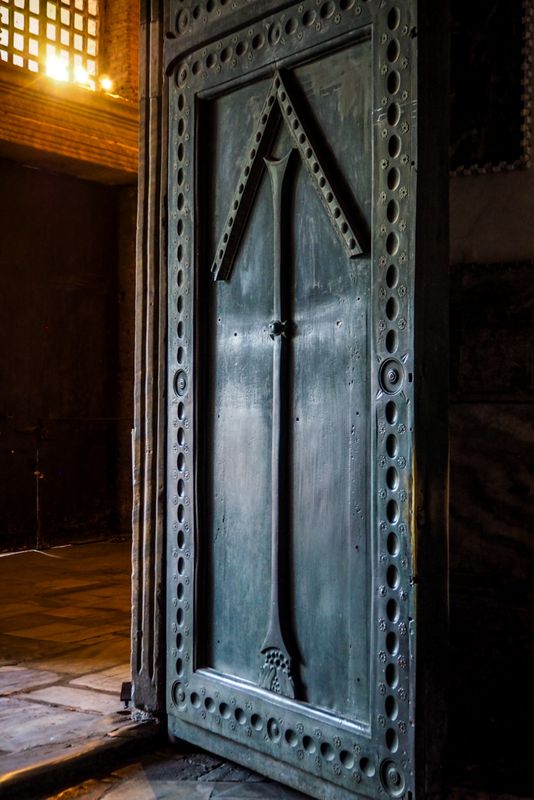 Symbolic Adorning, Hagia Sophia, Istanbul, Turkey