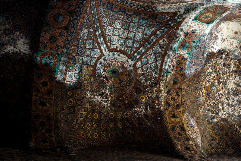 Layers of History on Looking Up, Hagia Sophia, Istanbul, Turkey