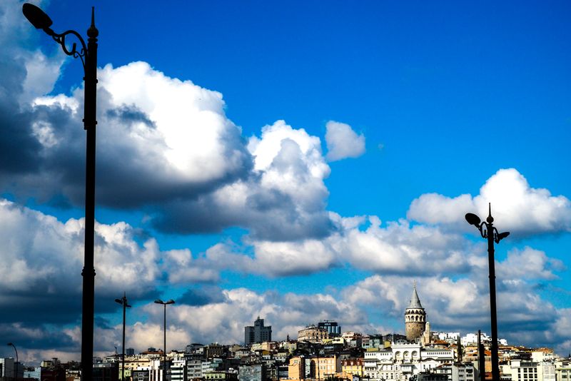 To Europe From Asia, Postcard of Istanbul, Turkey