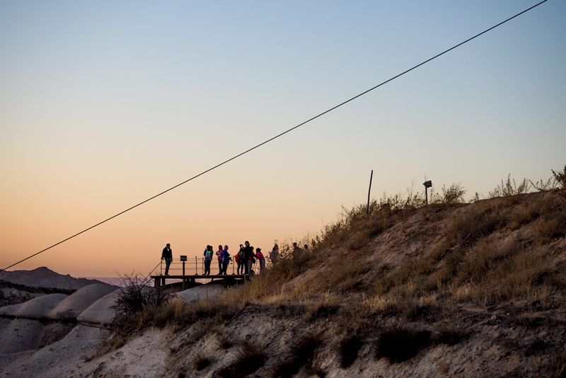 Sunset from Viewing Points, Goreme, Cappadocia, Turkey