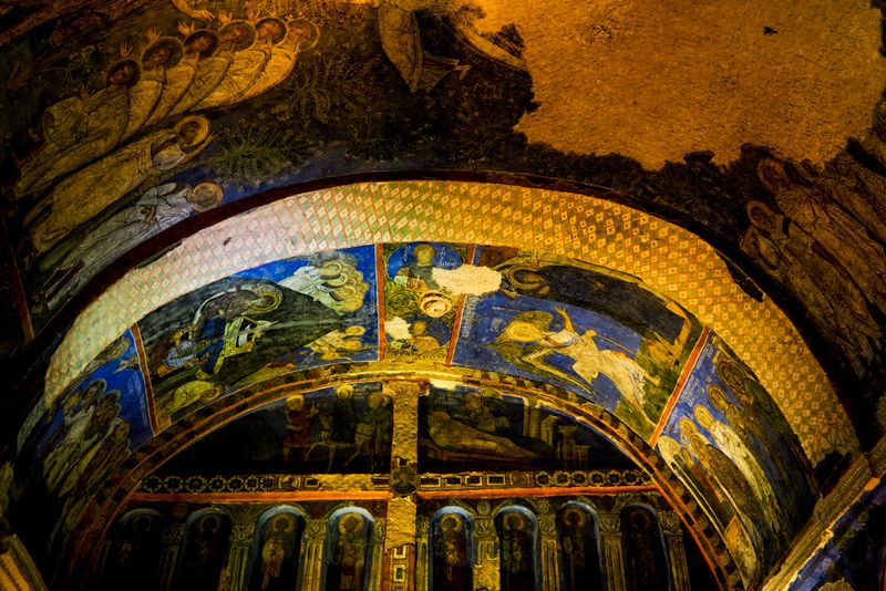 Murals of Tokali Cave Church, Goreme, Cappadocia, Turkey