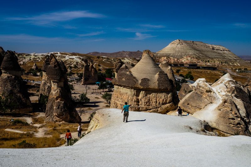 In a Landscape of Shaped Tufa Rock, Paşabağ, Cappadocia, Turkey