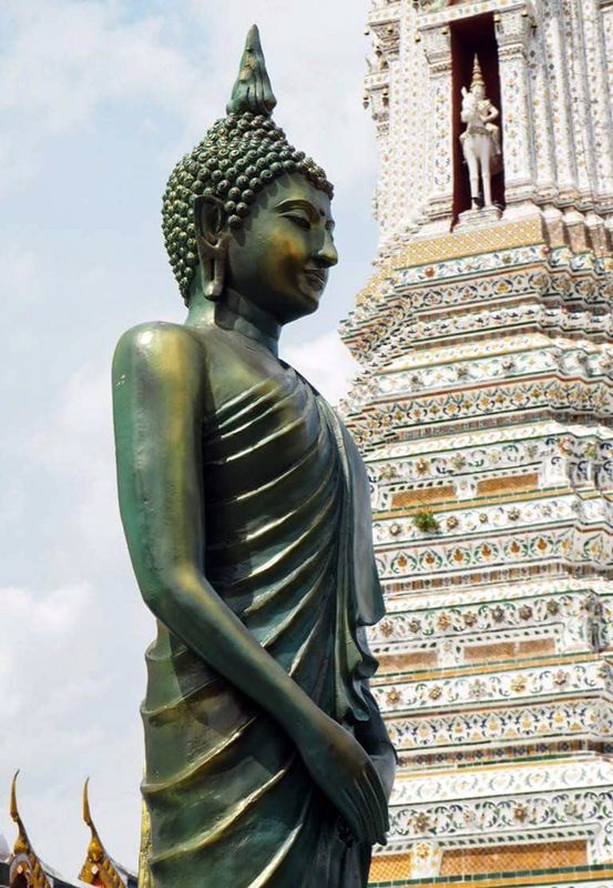 Standing Tall at Wat Arun, Bangkok, Thailand