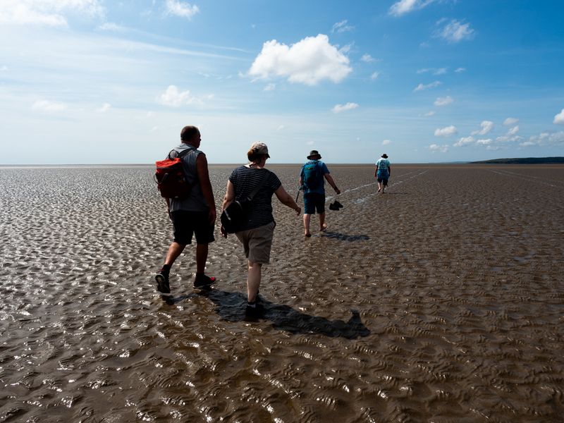 Led by Kings Guide Michael Wilson, Morecame Bay, UK