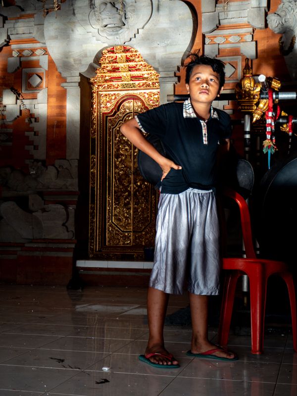 Boy in the Light, Bali, Indonesia