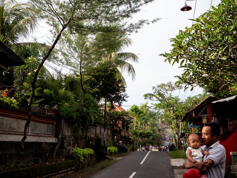 Ubud Street, Bali, Indonesia
