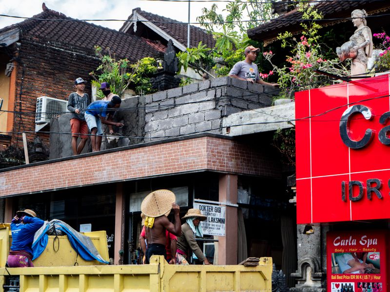 Construction Under Her Watch, Bali, Indonesia