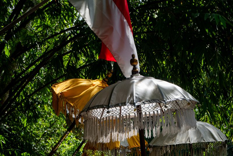 Blangsinga Parasols, Bali, Indonesia