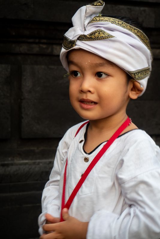 Boy in Turban, Bali, Indonesia