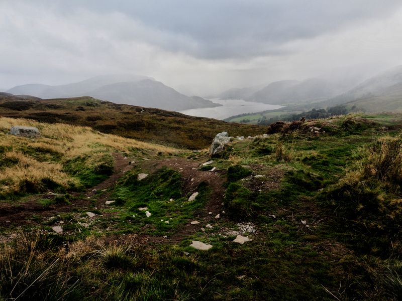 Gowbarrow Fell, The Lake District, UK