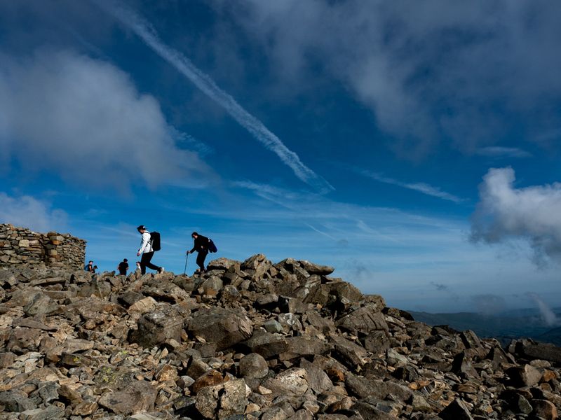 Scafell Pike, The Lake District, UK