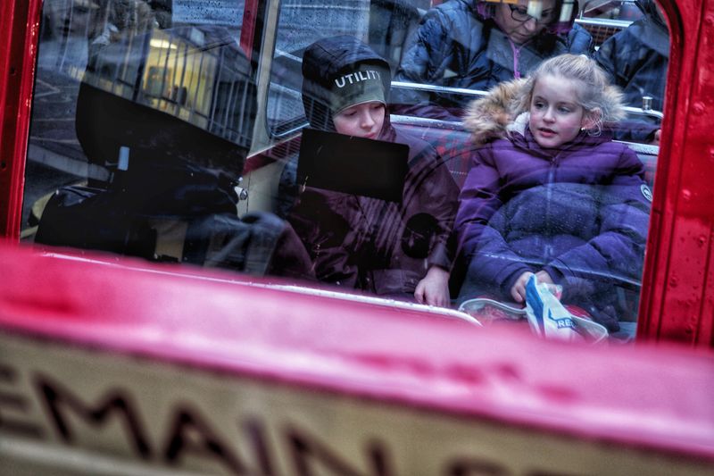 On the Christmas Lights Tour, London, UK