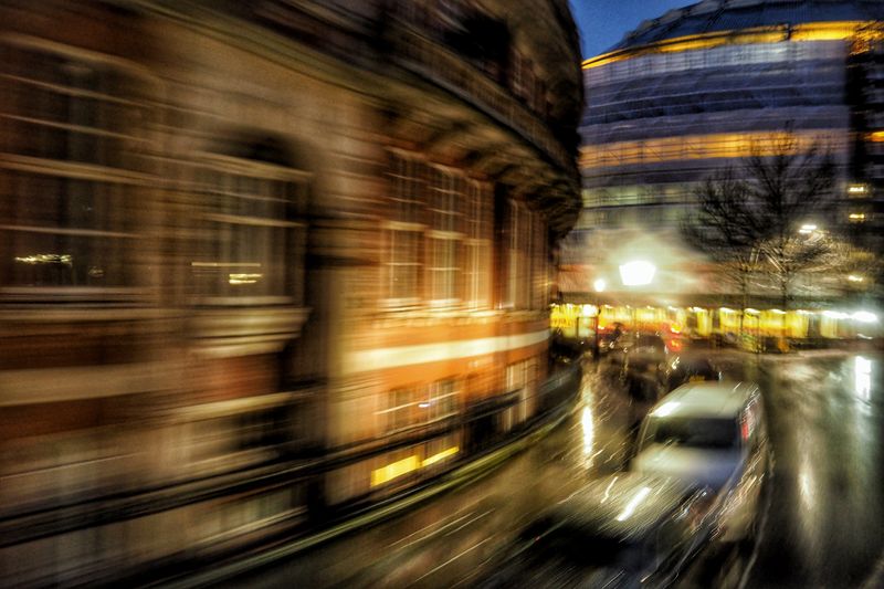 Rushing Through London, London, UK