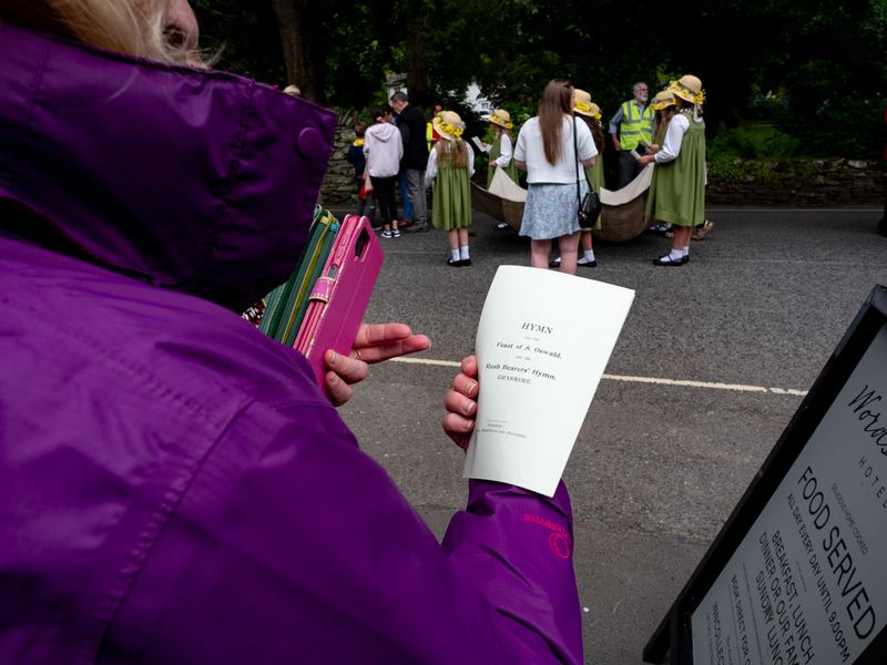 Grasmere Rushbearing, Grasmere, The Lake District, UK