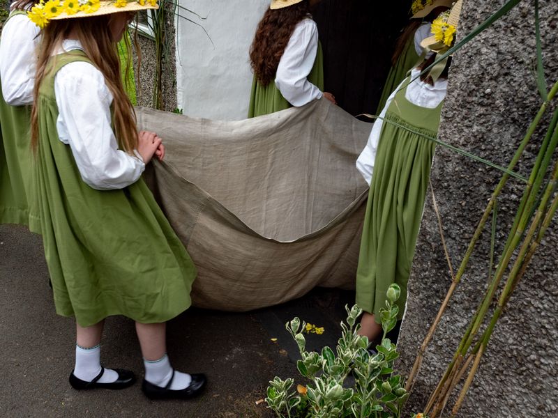Grasmere Rushbearing, Grasmere, The Lake District, UK