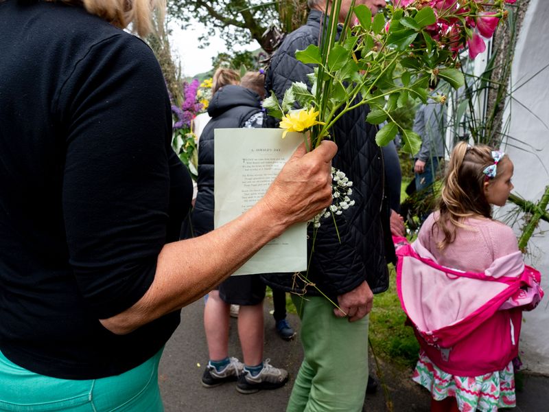 Grasmere Rushbearing, Grasmere, The Lake District, UK