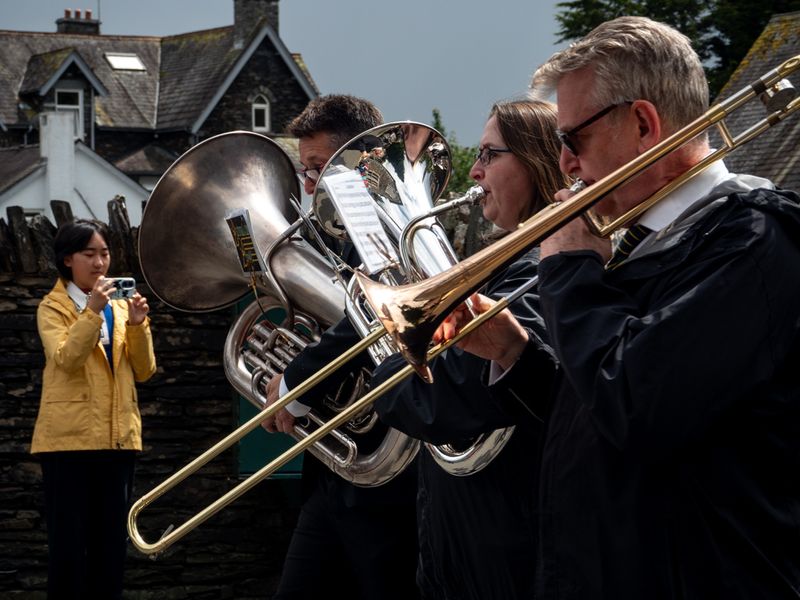 Rushbearing, Ambleside, The Lake District, UK
