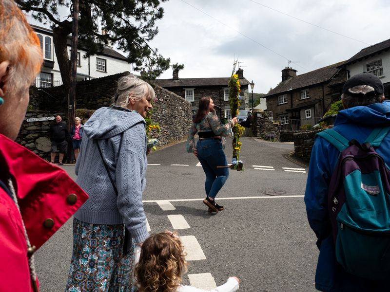 Rushbearing, Ambleside, The Lake District, UK