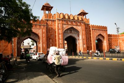 One of the Seven Gates into Jaipur, India