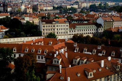Red, Cream and the River, Prague, Czechia