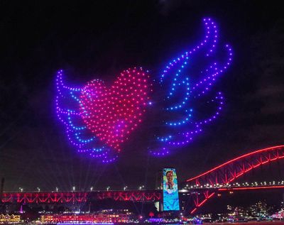 Drone Show - vivid 2024 