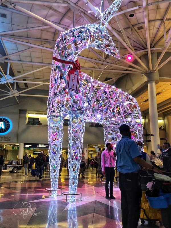 Airport Art Display
