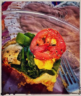 BEST EATEN WITH FORK PIZZA TOAST