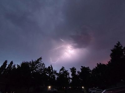 Lightning tonight