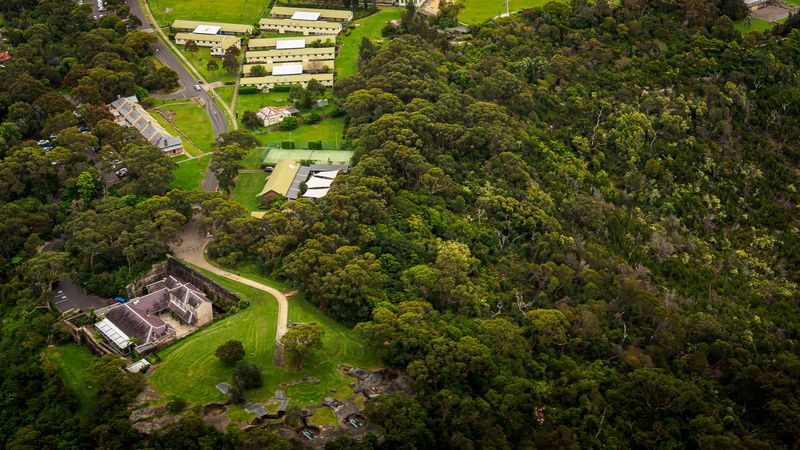 Sydney From a Helicopter - Georges Head