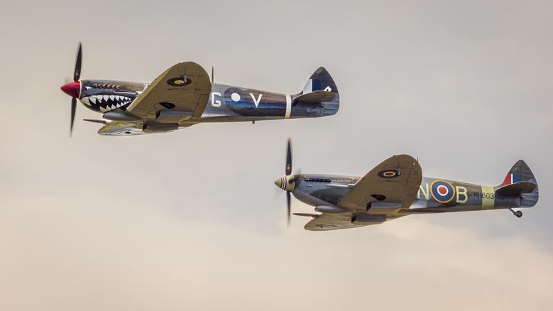 A Pair of Spitfires