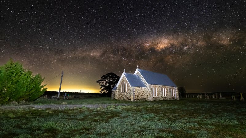 Church Under the Milky Way