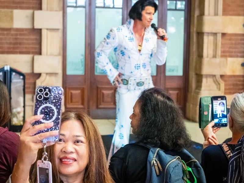 Selfie with Elvis